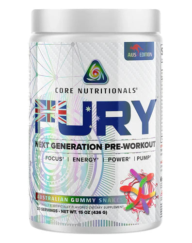 FURY BY CORE NUTRITIONALS - PRE WORKOUT