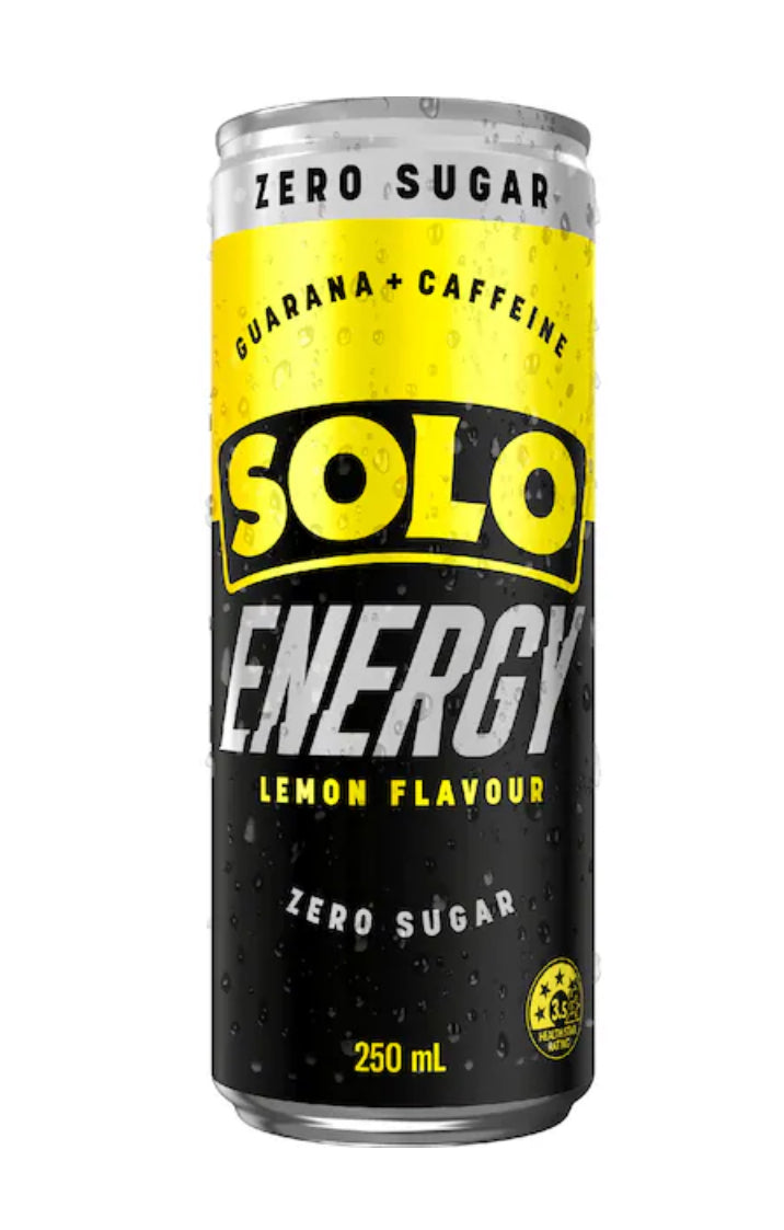 SOLO ENERGY ZERO SUGAR
