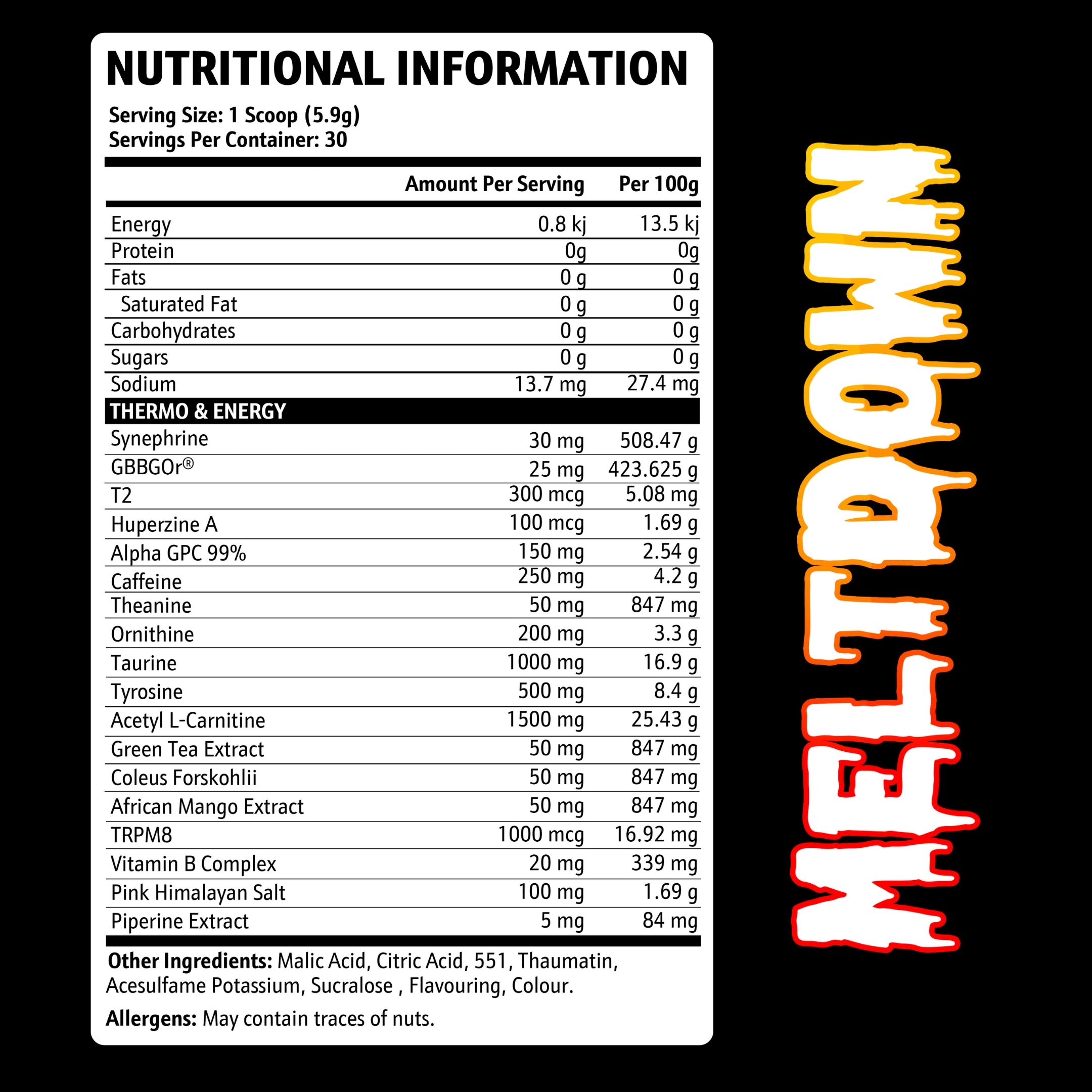 KRUPT MELTDOWN - FAT BURNER