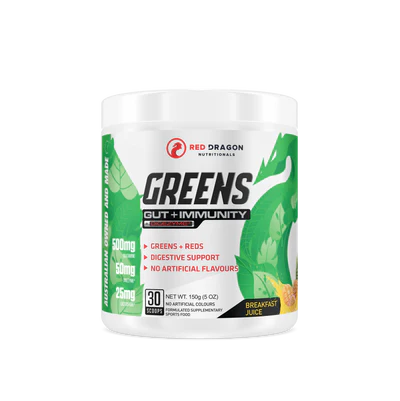 RED DRAGON NUTRITIONALS GREENS - Pumpin' Iron Nowra