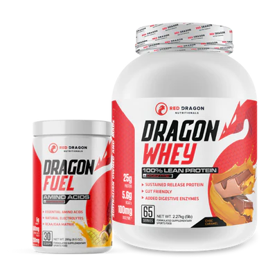 HIGH PERFORMANCE ACADEMY DRAGON FUEL + DRAGON WHEY BUNDLE - Pumpin' Iron Nowra