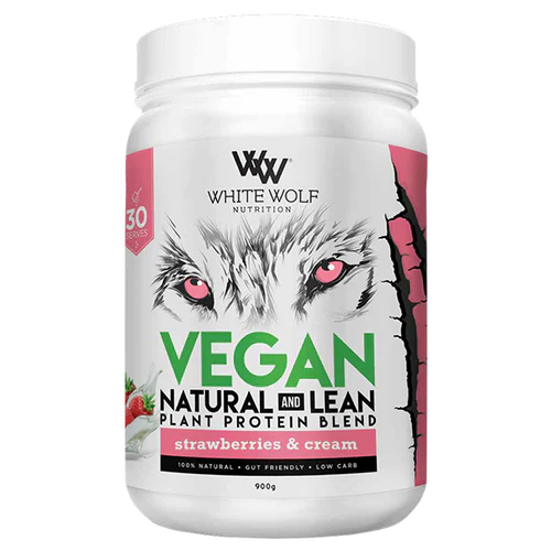 WHITE WOLF VEGAN PROTEIN BLEND - Pumpin' Iron Nowra