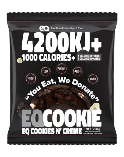 EQ FOOD XL COOKIE - Pumpin' Iron Nowra