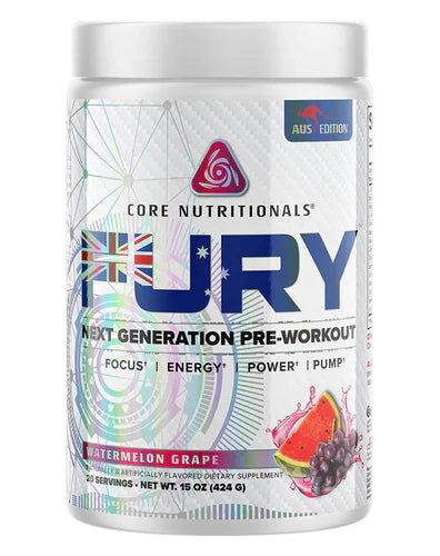 FURY BY CORE NUTRITIONALS - PRE WORKOUT