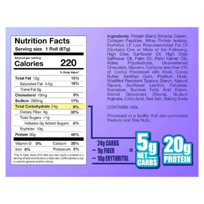 LEGENDARY FOODS PROTEIN SWEET ROLL