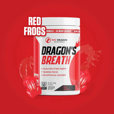 RED DRAGON NUTRITIONALS DRAGONS BREATH - Pumpin' Iron Nowra