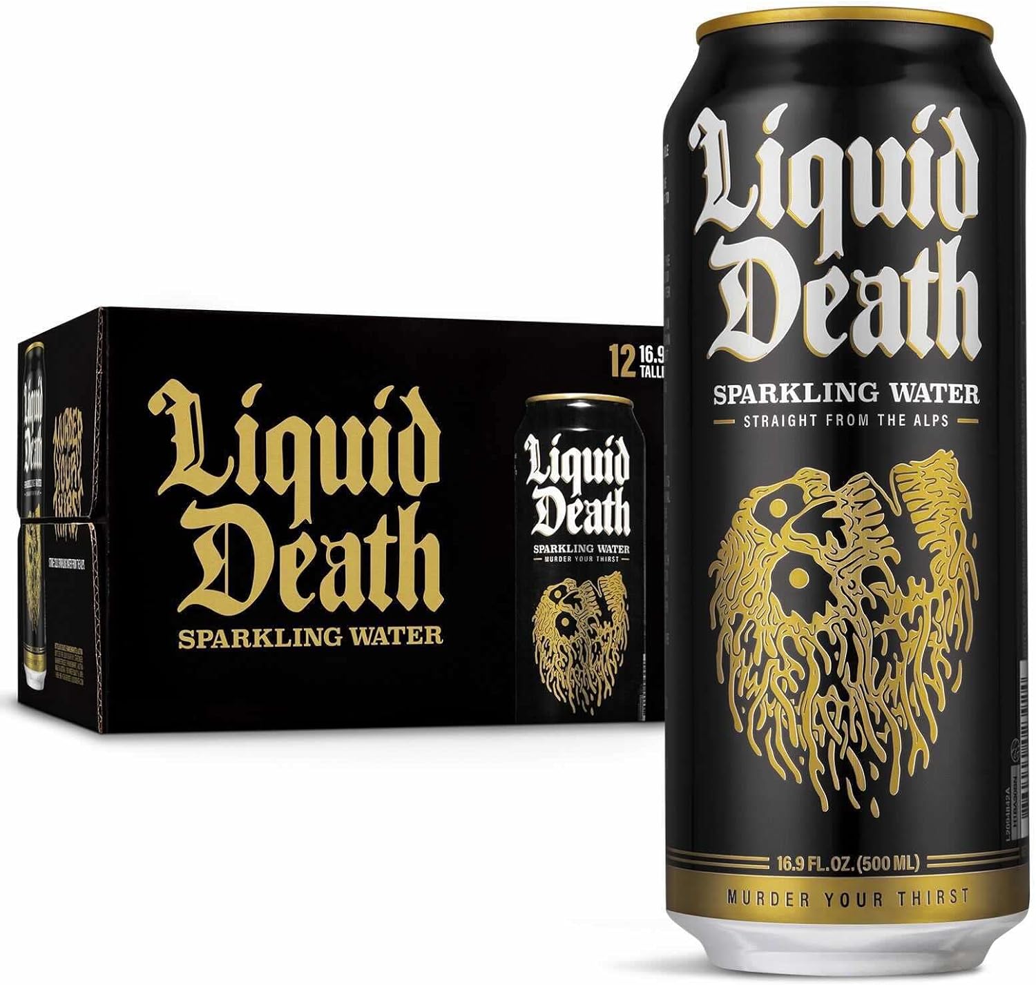 LIQUID DEATH SPARKLING WATER - 12 PACK