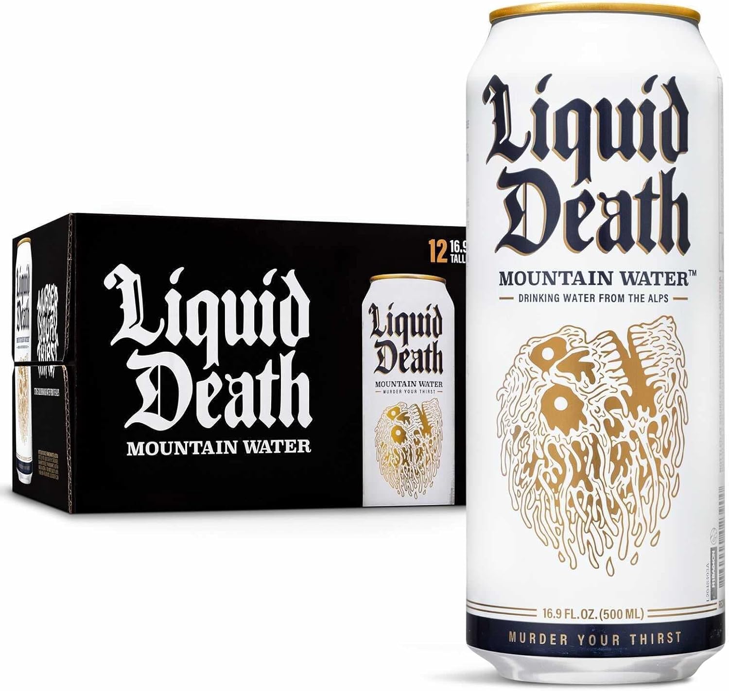 LIQUID DEATH SPARKLING WATER - 12 PACK