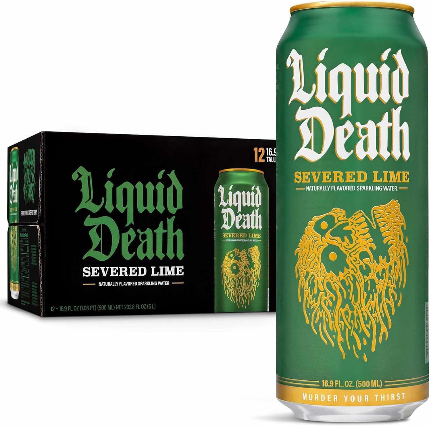 LIQUID DEATH SPARKLING WATER - 12 PACK