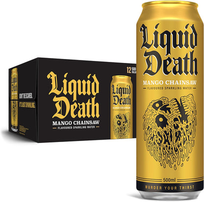 LIQUID DEATH SPARKLING WATER - 12 PACK