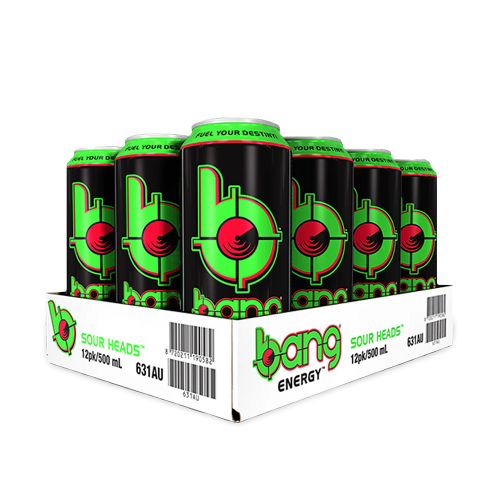 BANG ENERGY DRINK - 12 PACK - GREAT FOR PRE WORKOUT