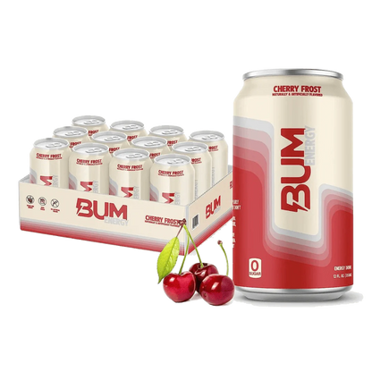 BUM ENERGY RTD - 12 PACK - ENERGY DRINK - GREAT FOR PRE WORKOUT