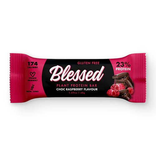 CLEAR VEGAN BLESSED PROTEIN BAR - Pumpin' Iron Nowra