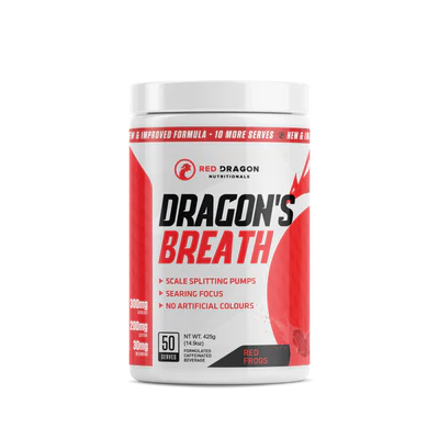 RED DRAGON NUTRITIONALS DRAGONS BREATH - Pumpin' Iron Nowra