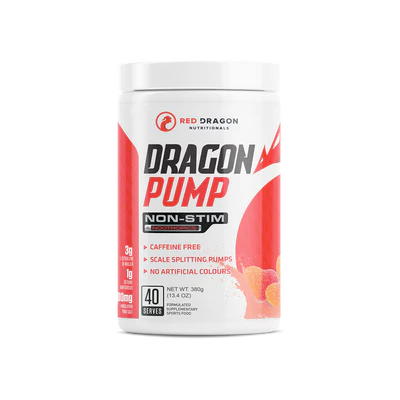 RED DRAGON NUTRITIONALS DRAGON PUMP - Pumpin' Iron Nowra