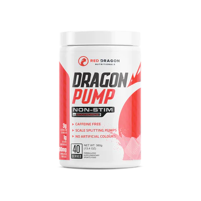 RED DRAGON NUTRITIONALS DRAGON PUMP - Pumpin' Iron Nowra