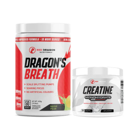 DRAGONS BREATH + CREATINE - Pumpin' Iron Nowra