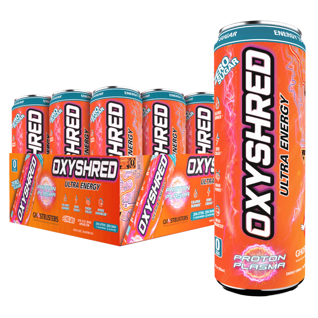 EHP LABS OXYSHRED ULTRA ENERGY CAN - 12 PACK - GREAT FOR PRE WORKOUT