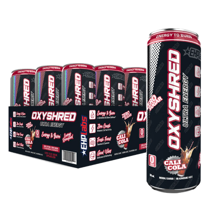 EHP LABS OXYSHRED ULTRA ENERGY CAN - 12 PACK - GREAT FOR PRE WORKOUT