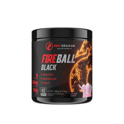 RED DRAGON NUTRITIONALS FIREBALL BLACK - Pumpin' Iron Nowra