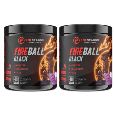 FIREBALL BLACK TWIN PACK - Pumpin' Iron Nowra