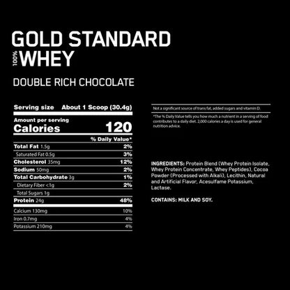 OPTIMUM NUTRITION 100% GOLD STANDARD WHEY - Pumpin' Iron Nowra