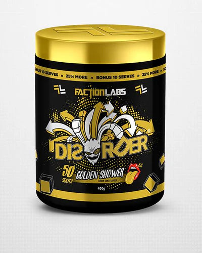 FACTION LABS DISORDER - Pumpin' Iron Nowra