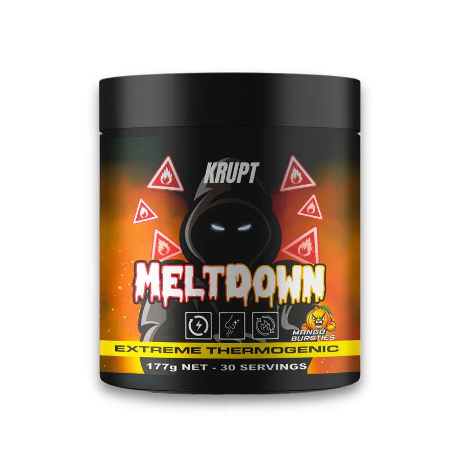 KRUPT MELTDOWN - FAT BURNER & FREE EARPHONES