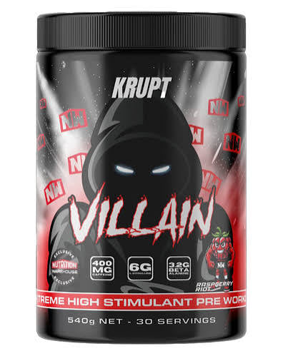 KRUPT VILLAIN + FREE MASSAGE GUN
