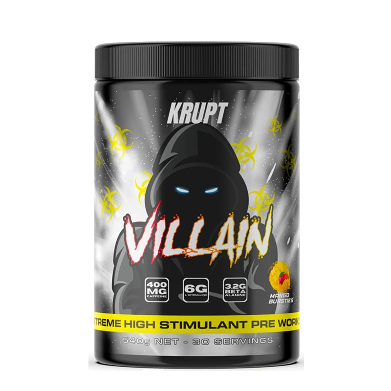 KRUPT VILLAIN + FREE MASSAGE GUN