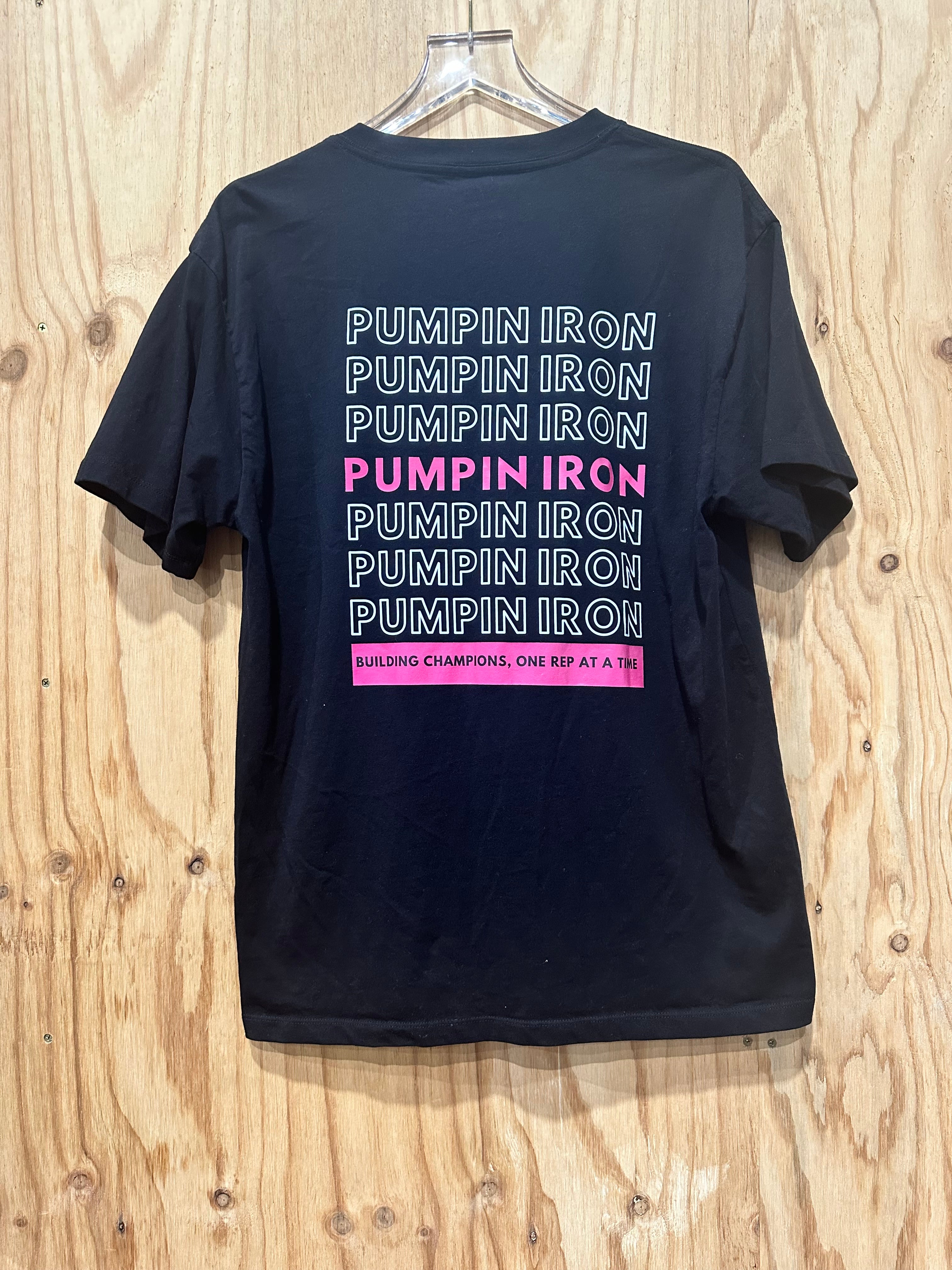 PUMPIN' T-SHIRT - MENS PINK pre order 2 weeks approx