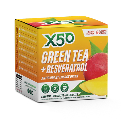 GREEN TEA X50 - Pumpin' Iron Nowra