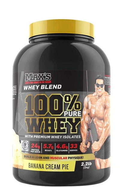 MAXS 100% PURE WHEY - Pumpin' Iron Nowra