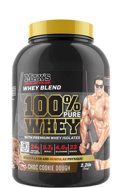 MAXS 100% PURE WHEY - Pumpin' Iron Nowra