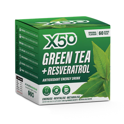 GREEN TEA X50 - Pumpin' Iron Nowra