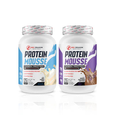 RED DRAGON NUTRITIONALS PROTEIN MOUSSE TWIN PACK - Pumpin' Iron Nowra