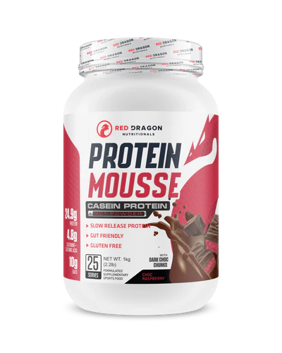 RED DRAGON NUTRITIONALS PROTEIN MOUSSE - Pumpin' Iron Nowra