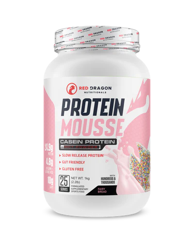 RED DRAGON NUTRITIONALS PROTEIN MOUSSE - Pumpin' Iron Nowra