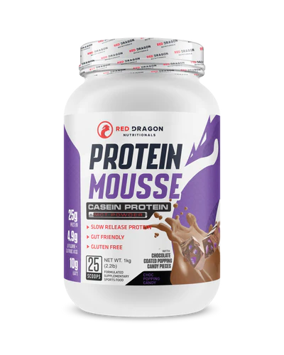 RED DRAGON NUTRITIONALS PROTEIN MOUSSE - Pumpin' Iron Nowra