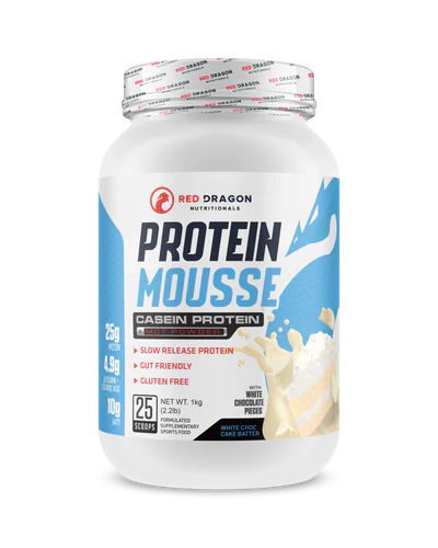 RED DRAGON NUTRITIONALS PROTEIN MOUSSE - Pumpin' Iron Nowra