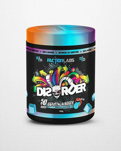 FACTION LABS DISORDER - Pumpin' Iron Nowra