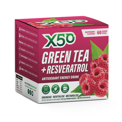 GREEN TEA X50 - Pumpin' Iron Nowra