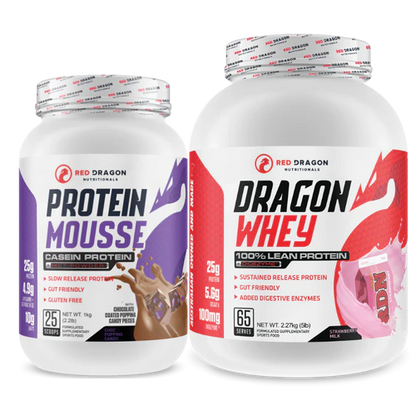 DRAGON WHEY + PROTEIN MOUSSE BUNDLE - Pumpin' Iron Nowra