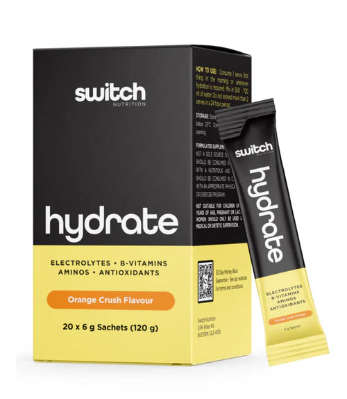 SWITCH NUTRITION HYDRATE SACHETS - Pumpin' Iron Nowra