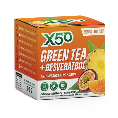 GREEN TEA X50 - Pumpin' Iron Nowra