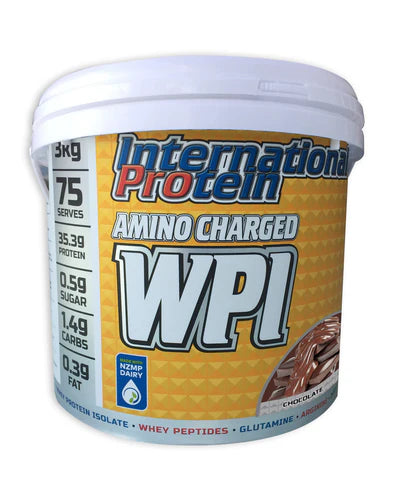 INTERNATIONAL PROTEIN AMINO CHARGED WPI - Pumpin' Iron Nowra