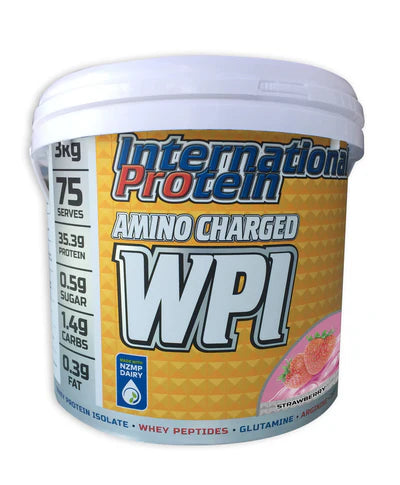 INTERNATIONAL PROTEIN AMINO CHARGED WPI - Pumpin' Iron Nowra