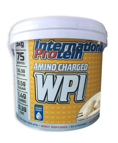 INTERNATIONAL PROTEIN AMINO CHARGED WPI - Pumpin' Iron Nowra