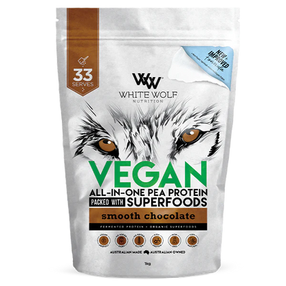 WHITE WOLF VEGAN PEA PROTEIN - Pumpin' Iron Nowra