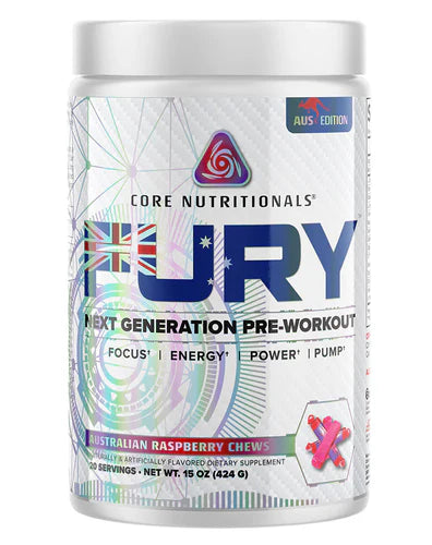 FURY BY CORE NUTRITIONALS - PRE WORKOUT